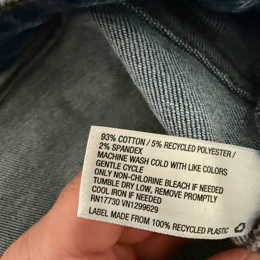 Ava & Viv Denim Frayed Hem Shorts💰💰 - Picture 4 of 4